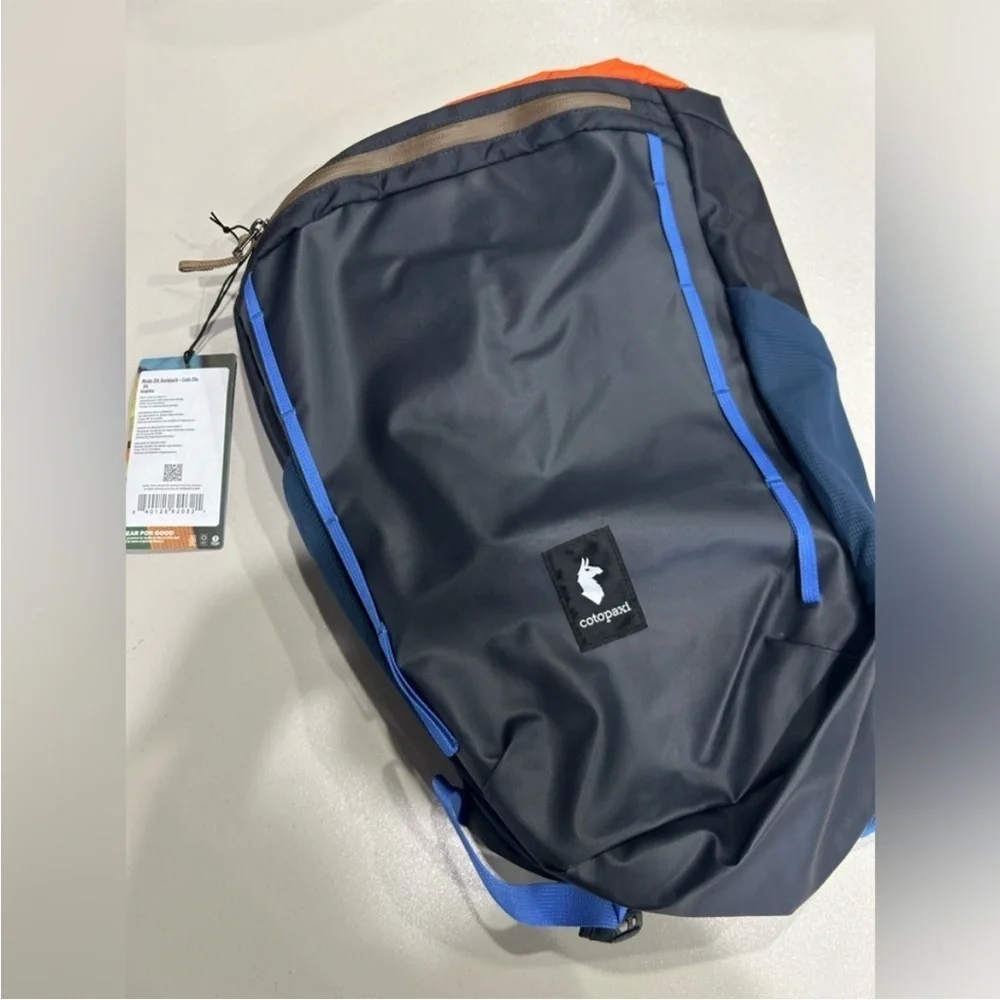 Cotopaxi Moda 20L Backpack Cada Día Graphite Cinch-top Closure Laptop Sleeve NWT
